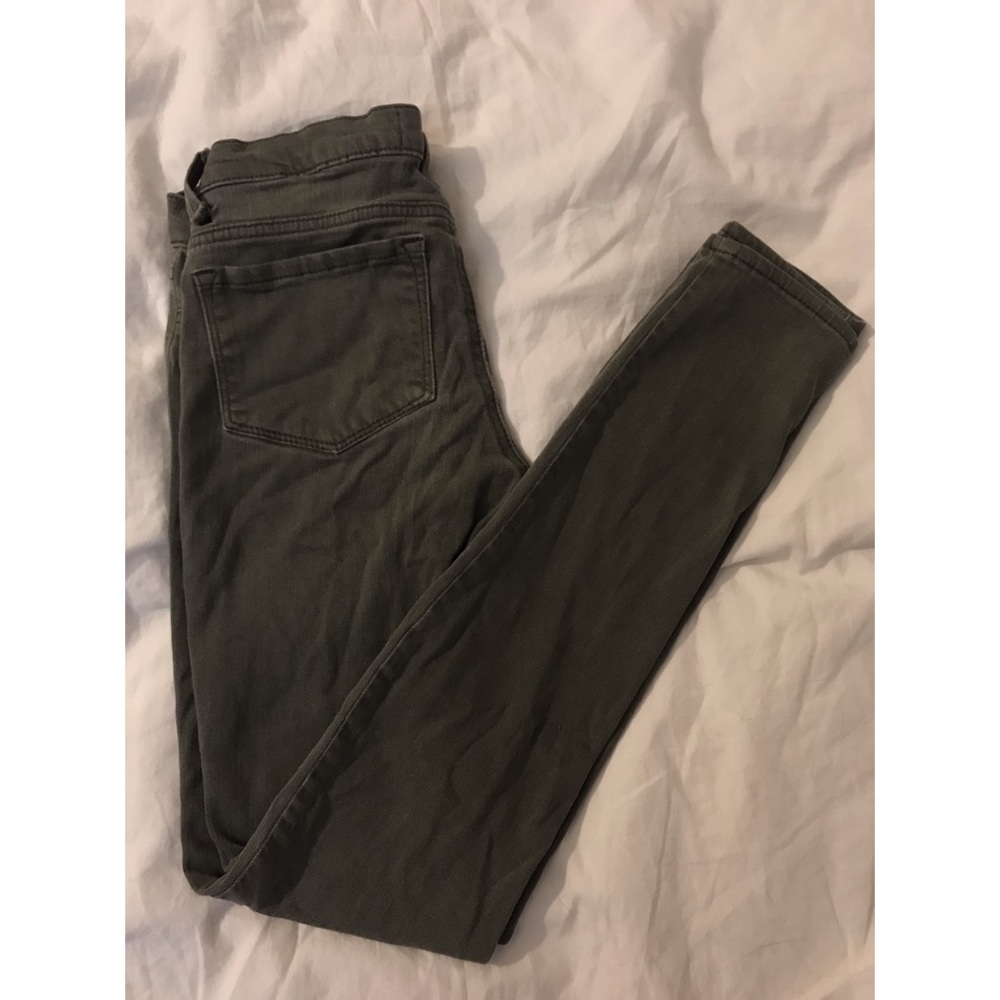 Green jeans